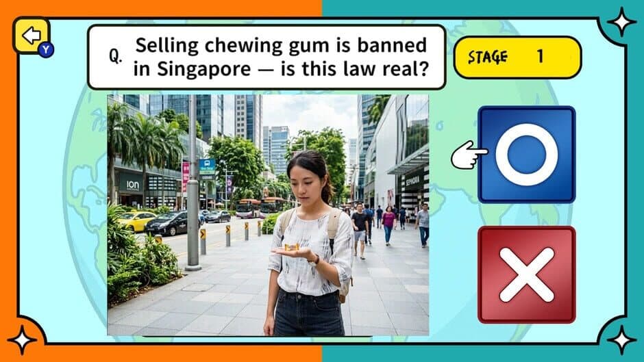 Скриншот 1 из Surprising Laws Around the World True or False Quiz
