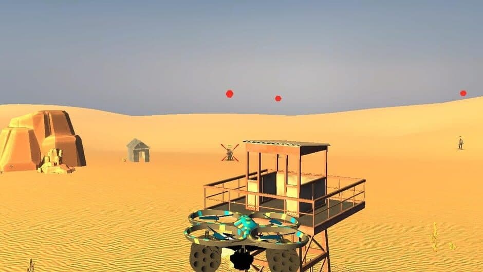 Скриншот 1 из Drone Simulator: Smash Zombies