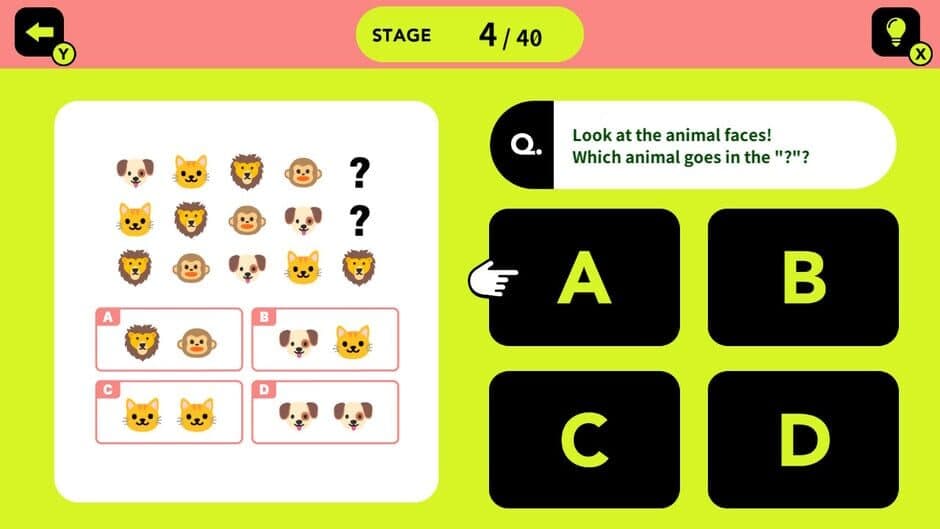 Скриншот 2 из Logic Training IQ Quiz for Kids
