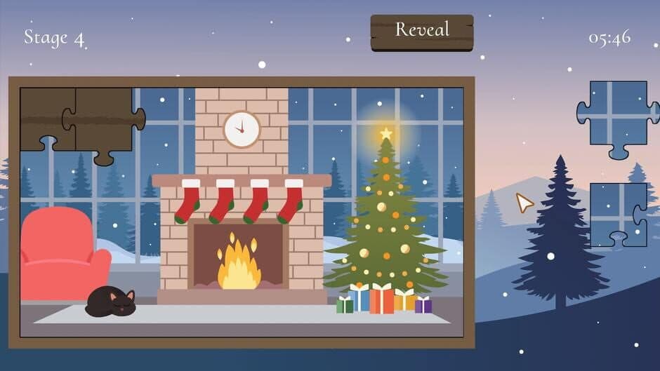 Скриншот 2 из Puzzle Piecer: The Holiday Spirit