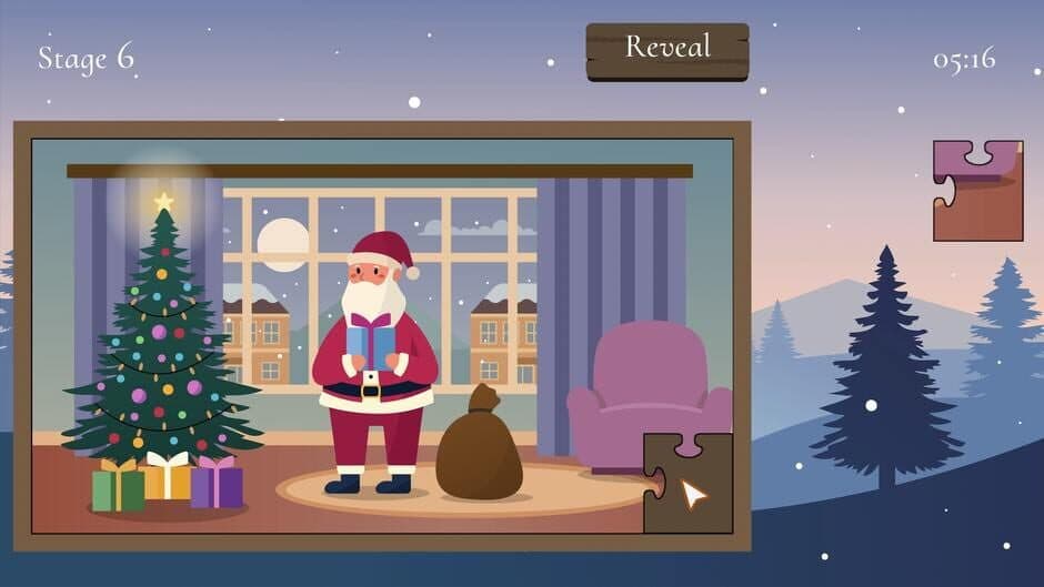 Скриншот 3 из Puzzle Piecer: The Holiday Spirit