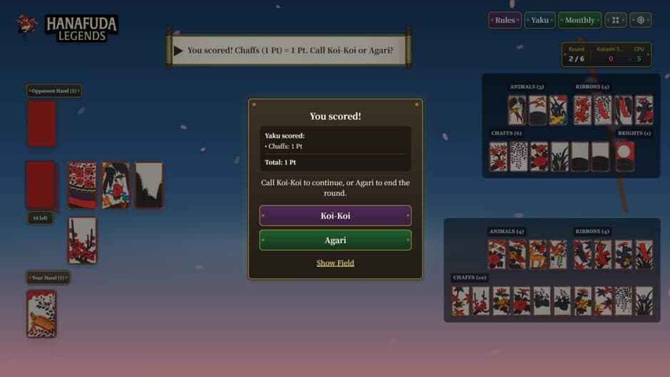 Скриншот 7 из Hanafuda Legends