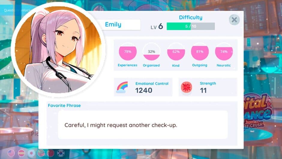 Скриншот 5 из Hospital Romance: Anime Nurse Crush