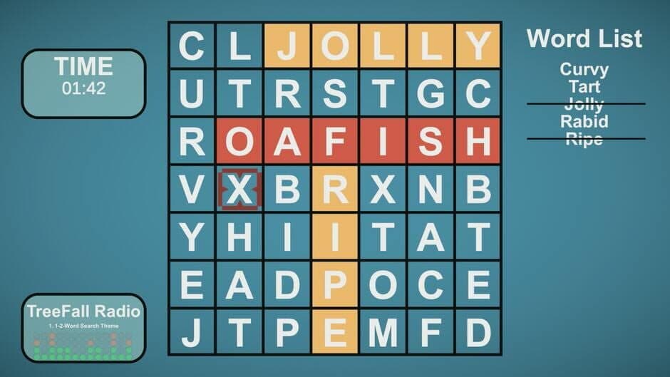 Скриншот 1 из 1-2-Dynamic Word Search!