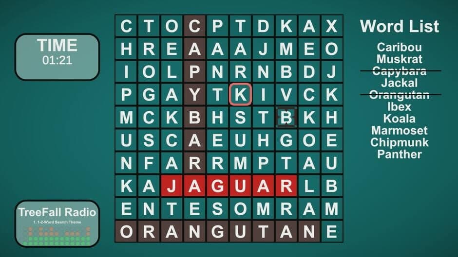 Скриншот 3 из 1-2-Dynamic Word Search!