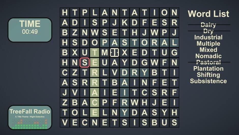 Скриншот 4 из 1-2-Dynamic Word Search!