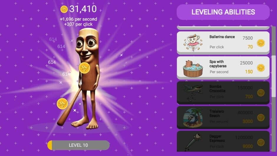 Скриншот 3 из Brainrot Clicker: Steal All