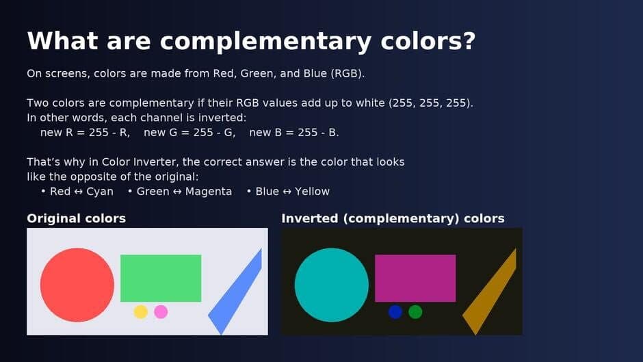 Скриншот 1 из Color Inverter
