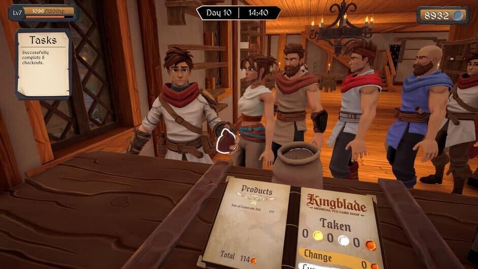Скриншот 1 из Kingblade: Medieval TCG Card Shop