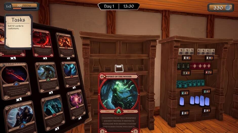 Скриншот 7 из Kingblade: Medieval TCG Card Shop