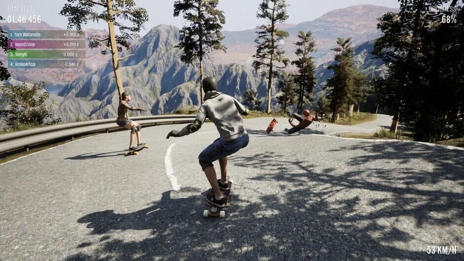 Скриншот 10 из Longboard Skate Downhill Simulator
