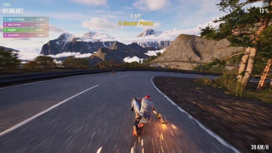 Скриншот 1 из Longboard Skate Downhill Simulator