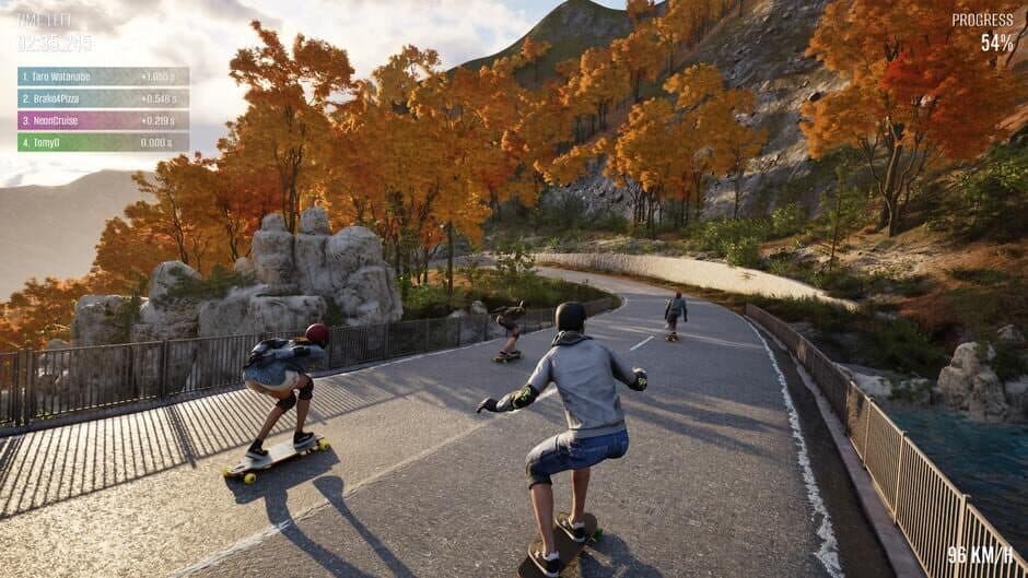 Скриншот 3 из Longboard Skate Downhill Simulator