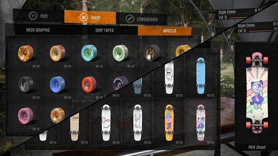Скриншот 5 из Longboard Skate Downhill Simulator