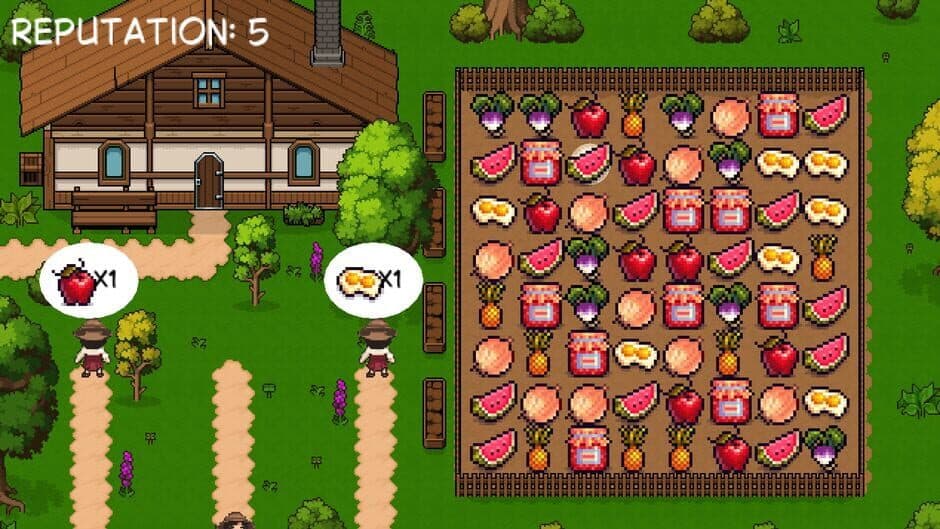 Скриншот 1 из Match Three: Farm Shoppers