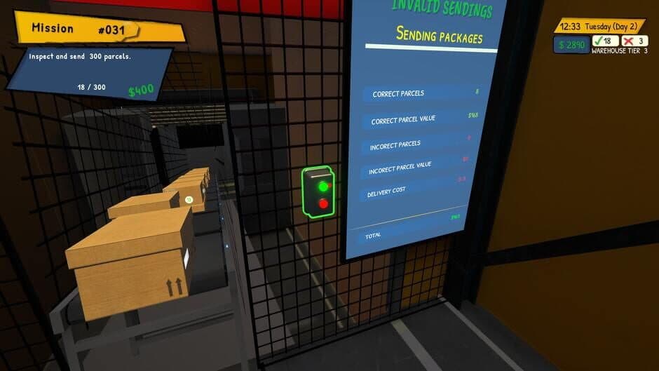 Скриншот 1 из Parcel Inspection Simulator