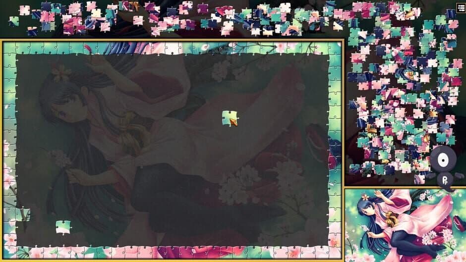 Скриншот 4 из Pixel Puzzles Anime Jigsaws