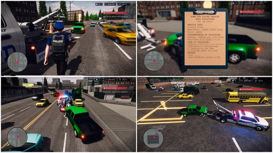 Скриншот 1 из Tow Truck Police Simulator
