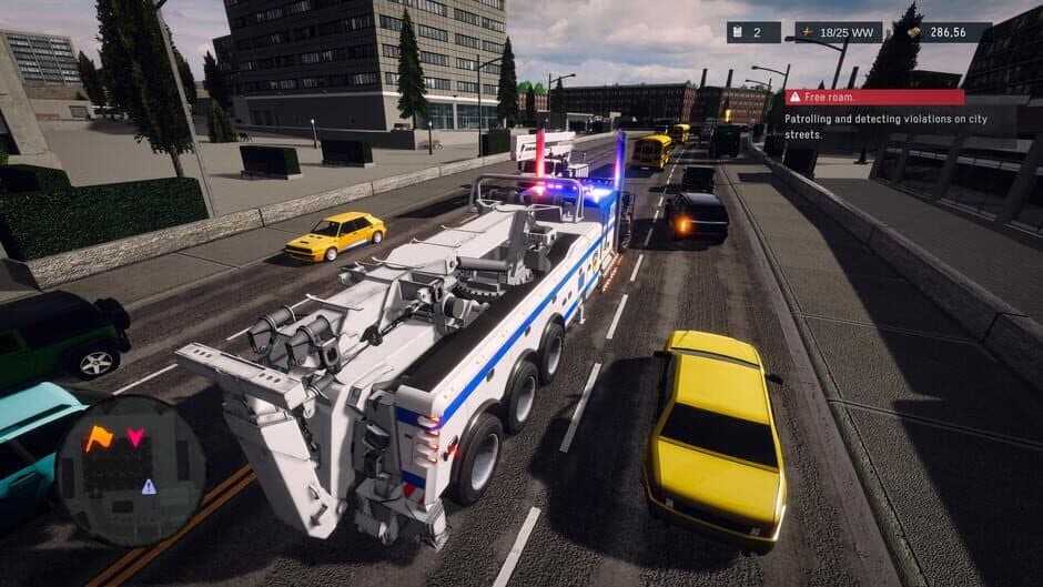 Скриншот 2 из Tow Truck Police Simulator
