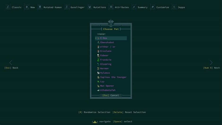 Скриншот 2 из Caves of Qud: Pets of Harvest Dawn