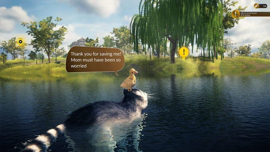 Скриншот 2 из Raccoon Survival Simulator
