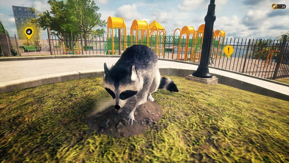 Скриншот 3 из Raccoon Survival Simulator