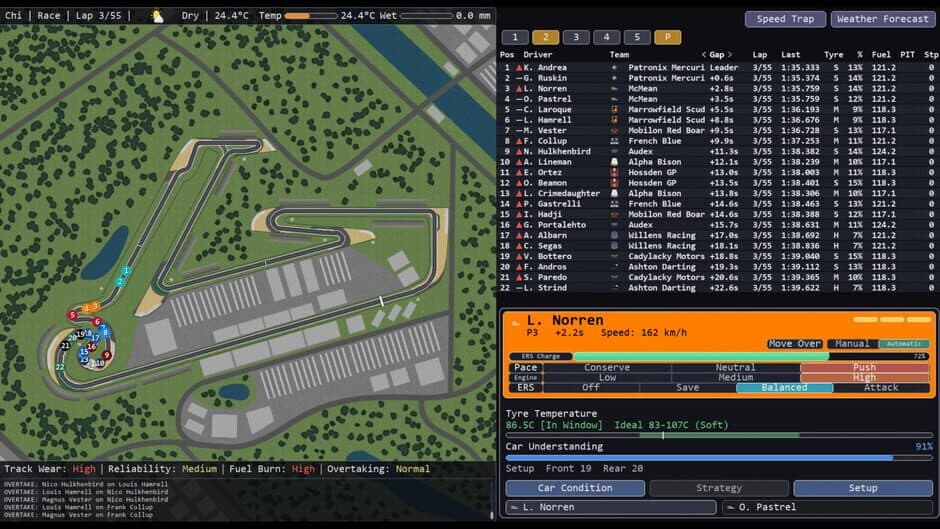 Скриншот 1 из Team Principal: A Racing Manager