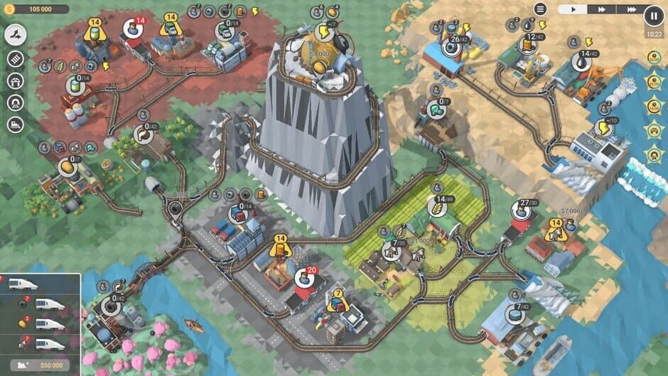 Скриншот 3 из Train Valley 2: Workshop Gems - Amethyst