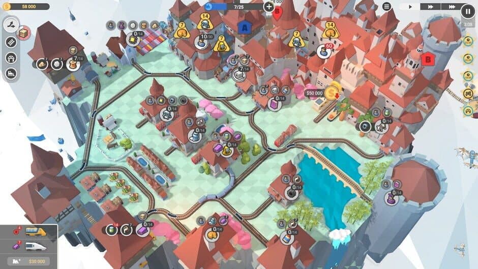 Скриншот 10 из Train Valley 2: Workshop Gems - Amethyst