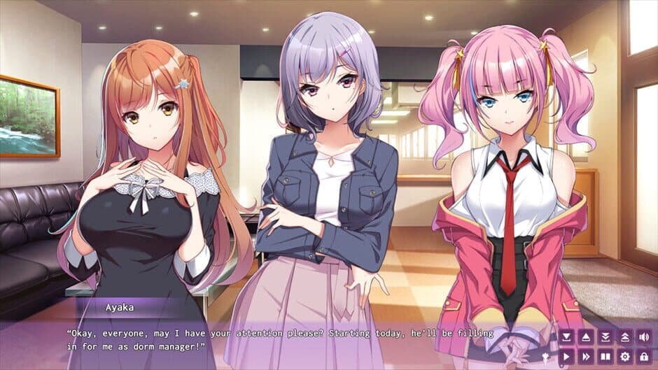 Скриншот 1 из Girls’ Dorm: Managing an All-Girls’ Dormitory