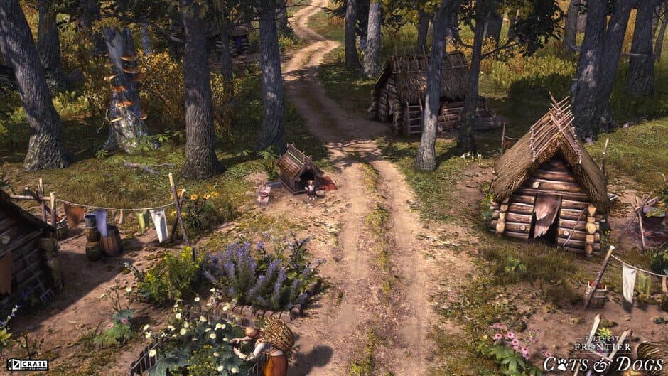 Скриншот 1 из Farthest Frontier: Cats and Dogs