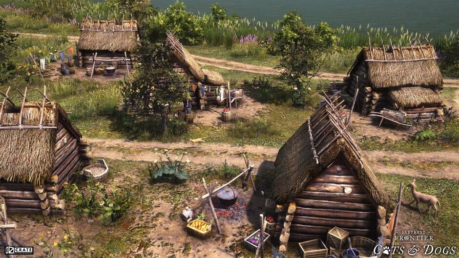 Скриншот 5 из Farthest Frontier: Cats and Dogs