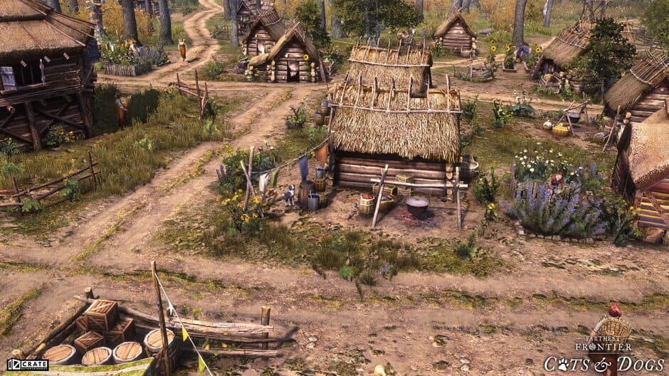 Скриншот 8 из Farthest Frontier: Cats and Dogs