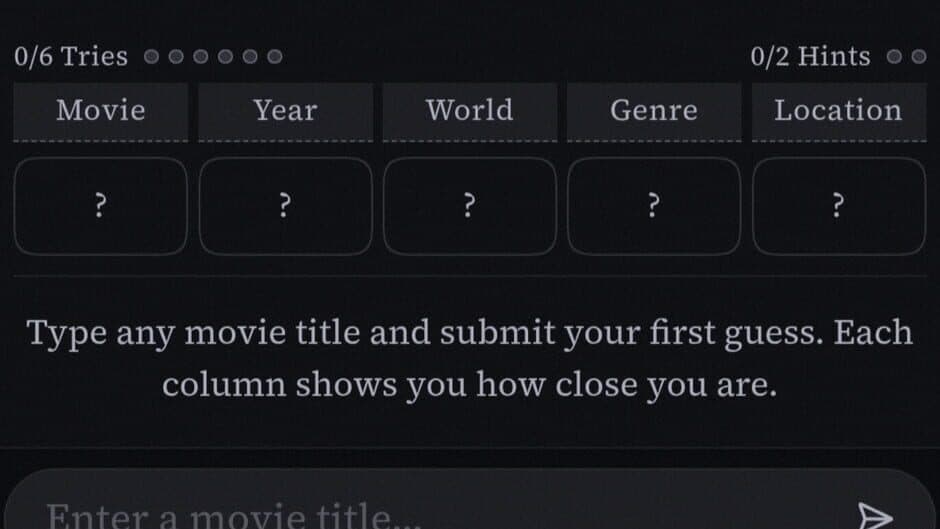 Скриншот 1 из Moviedle