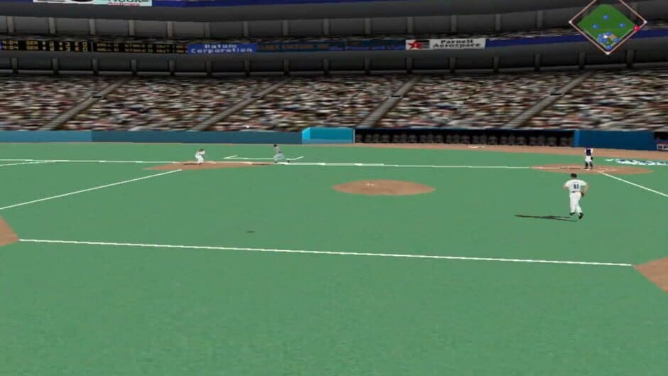 Скриншот 2 из Microsoft Baseball 3D 1998 Edition