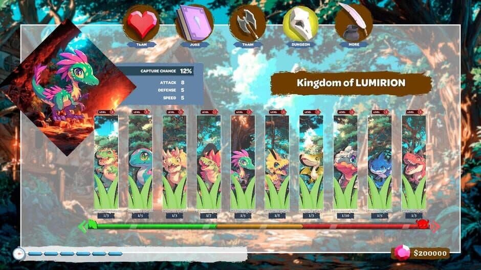 Скриншот 5 из Dino Evolution: Catch Dinosaurs and Raise Anime Primeval Girls