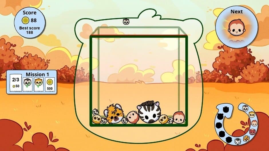 Скриншот 1 из Zoo Orbs: Safari