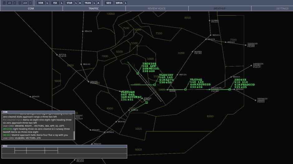Скриншот 2 из VoiceATC Simulator