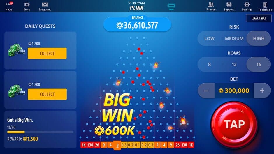 Скриншот 4 из Plink by Pokerist