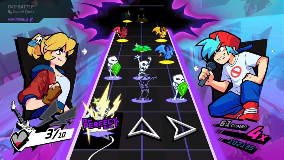 Скриншот 1 из Rift of the NecroDancer: Friday Night Funkin' - "Dad Battle" - Kawai Sprite