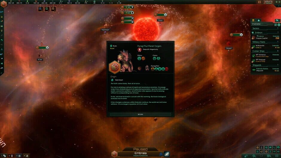 Скриншот 1 из Stellaris: Infernals Species Pack