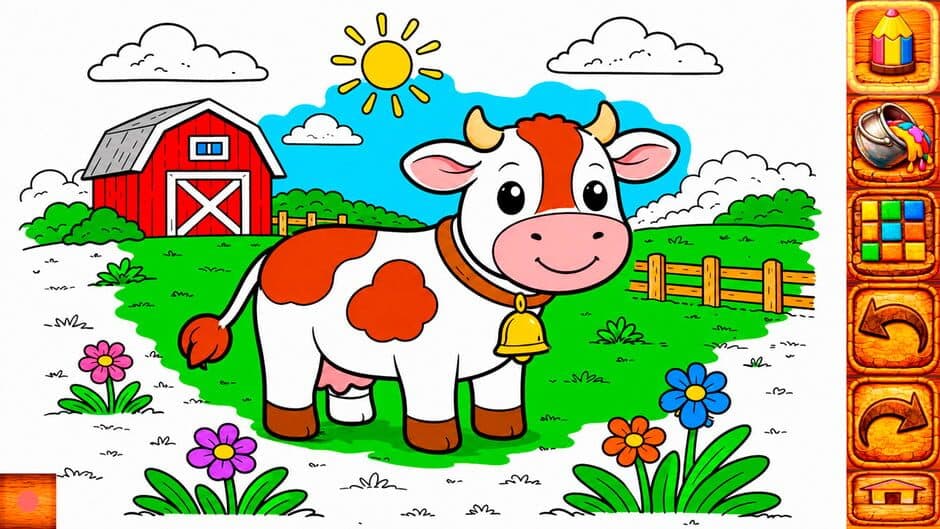 Скриншот 5 из Animal Farm Coloring Book for Kids & Toddlers