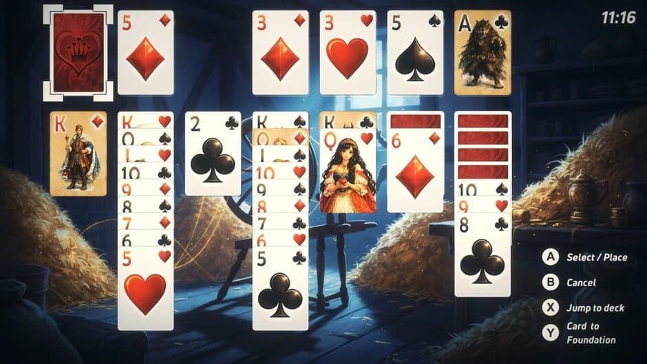 Скриншот 4 из Solitaire Legends: Fables and Fairytales