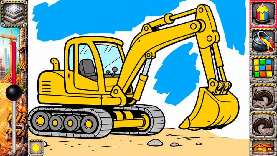 Скриншот 6 из Tiny Builders Coloring Book for Kids