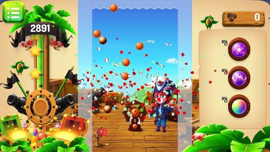 Скриншот 1 из Bubble Shooter Piratey