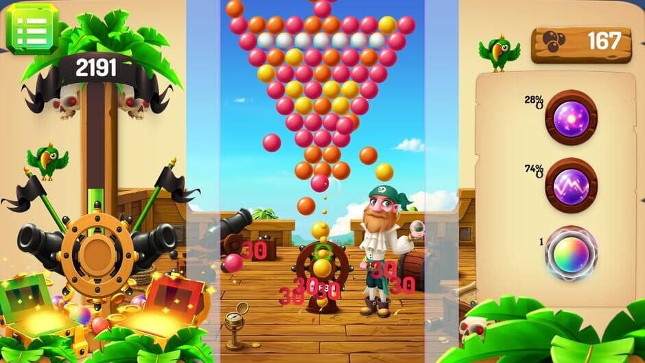 Скриншот 2 из Bubble Shooter Piratey