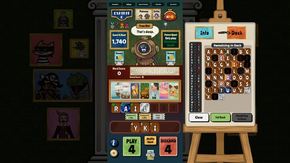 Скриншот 1 из Scriver: A Word Game