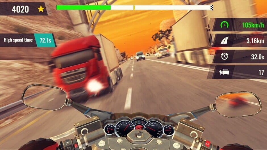 Скриншот 4 из Moto Rush GT: Pro Edition
