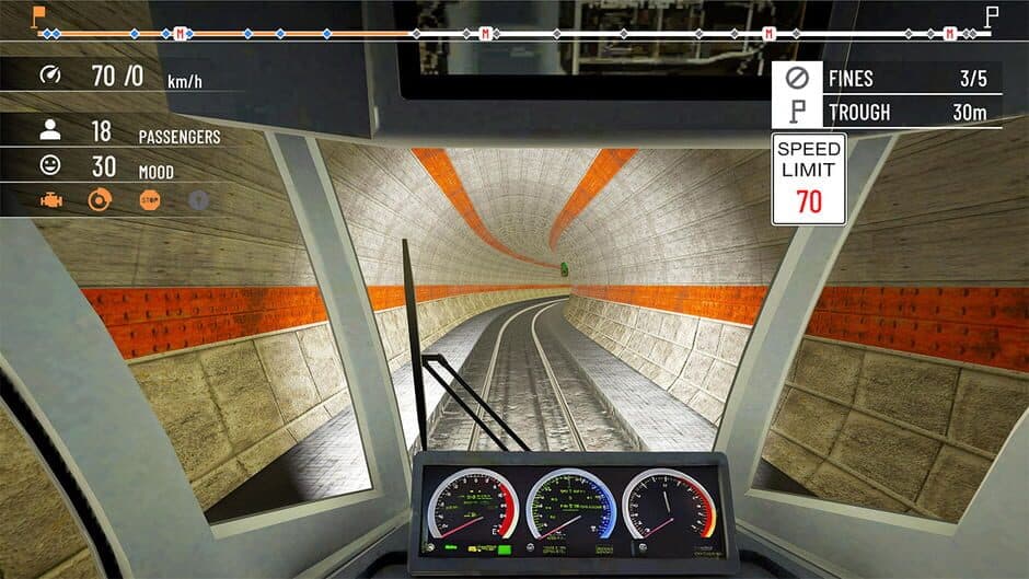 Скриншот 4 из Subway Simulator: Underground Train - Remaster