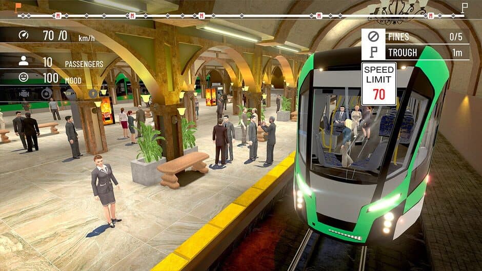 Скриншот 5 из Subway Simulator: Underground Train - Remaster